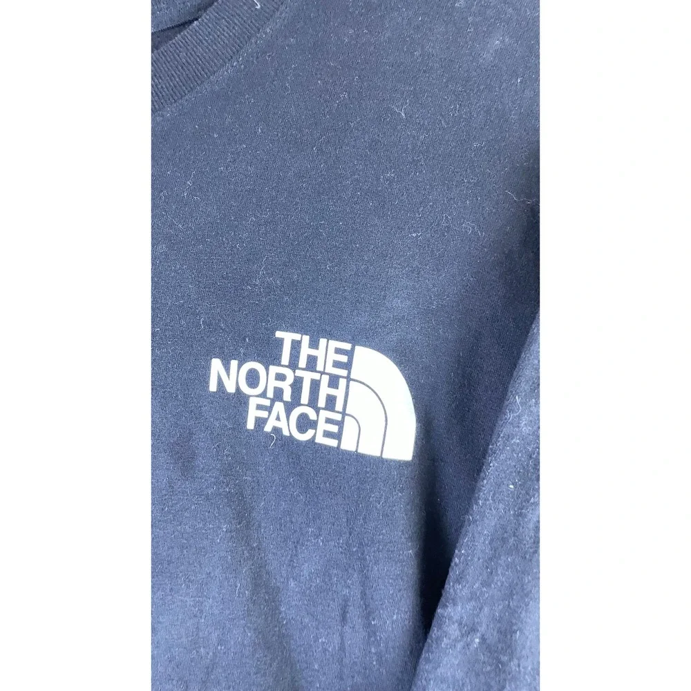 The North Face T-Shirt Mens XXL Black Good Short Sleeve Logo Tee